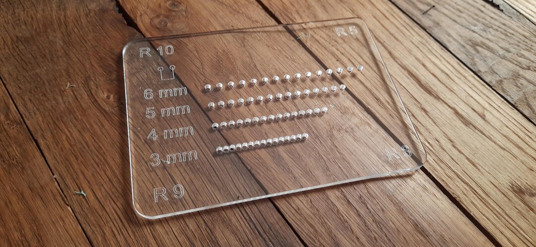 Digital Cut File Ruller for Leathercraft Download .crd File for Laser ...