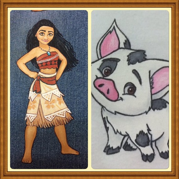 Disney Moana Or Baby Moana And Pua The Pig Shirt 24m 2t To Etsy Disney Moana Or Baby Moana And Pua The Pig Shirt 24m 2t To Etsy