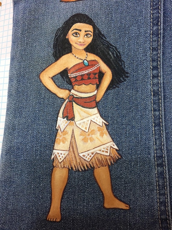 Choice Of 2 Characters Hand Painted Disney Moana Or Baby Etsy Choice Of 2 Characters Hand Painted Disney Moana Or Baby Etsy