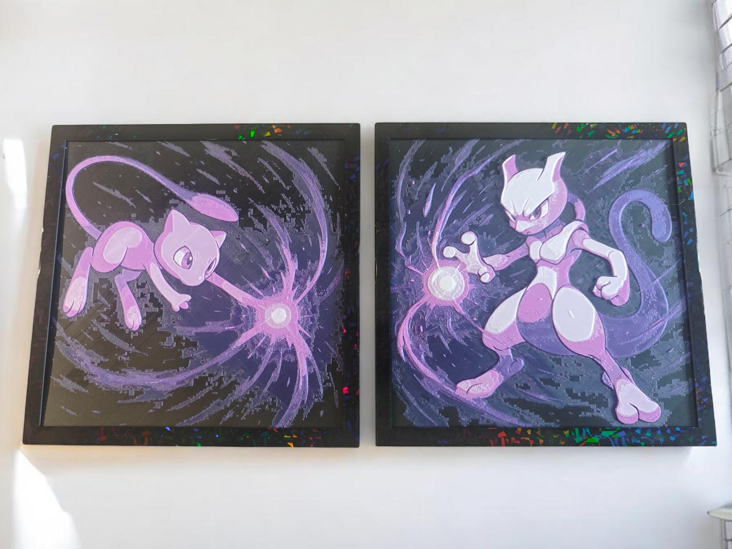 Bubble Mew Poster - Etsy