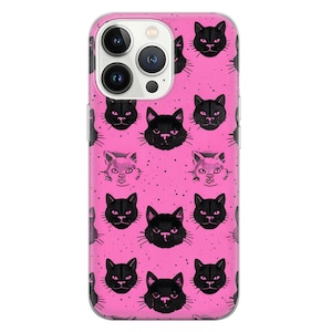 Chill Cat Phone case Cats Lover Cover for  iPhone 16 Pro Max, 15 Plus, 14, 13, 12, 11,  XS & Samsung S24, S23, A55, A54, Pixel 9 Pro, 8