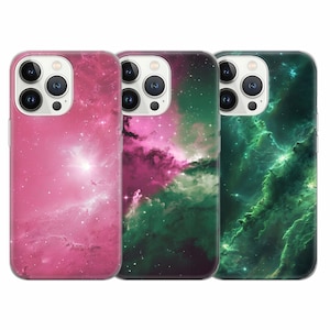 Coque Galaxy Cover Wicked vs Pink pour iPhone 16 Pro Max, 15 Plus, 14, 13, 12, 11, XS et Samsung S24, S23, A55, A54, Pixel 9 Pro, 8