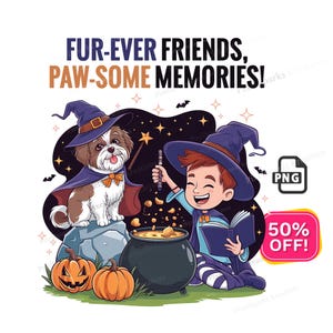 Halloween Dog Shih Tzu PNG, Cute Dog Halloween shirts, Dog Shirt Custom PNG, Dog Mom Shirt, Teens Pet tshirt, Sublimation Digital Download