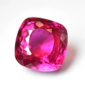 Natural Pink Ruby 10.45 Ct Stunning Loose Gemstone | Flawless Square Cushion Stone For Ring, Pendent Making Gift For Wife