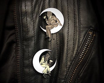 Queen of the Night - Werewolf Couple Pin Set