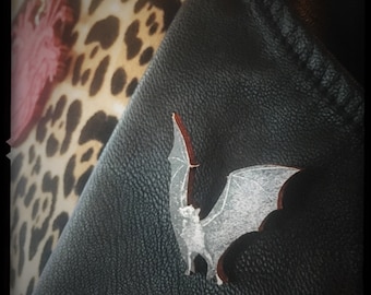 Halloween Bat Pin