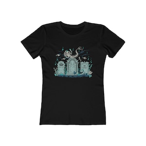 Skeleton Mermaid Graveyard - Tee pour femmes