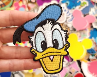 Naszywka haftowana Myszka Miki i Minnie Przyjaciele Prasowanie lub przyszywanie - Czapka Daisy Donald Goofy Pluto Ubrania - Kurtki jeansowe - Czapki - Torby