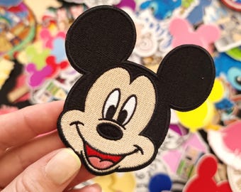 Naszywka haftowana Myszka Miki i Minnie Przyjaciele Prasowanie lub przyszywanie - Czapka Daisy Donald Goofy Pluto Ubrania - Kurtki jeansowe - Czapki - Torby