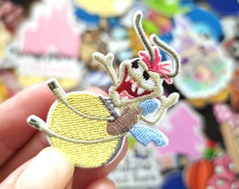 Ray Firefly Embroidered Patch - Princess and the frog Tiana Prince Naveen Ray character - Iron or stitch Clothes - fan Gift