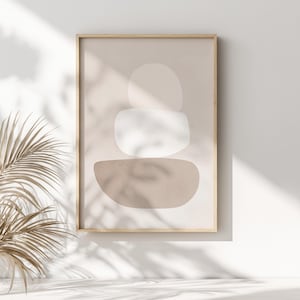 Set of 5 Scandi Frame Mockups, Natural Light Wall and Flatlay Scenes, Minimal Decor, 2:3 Ratio