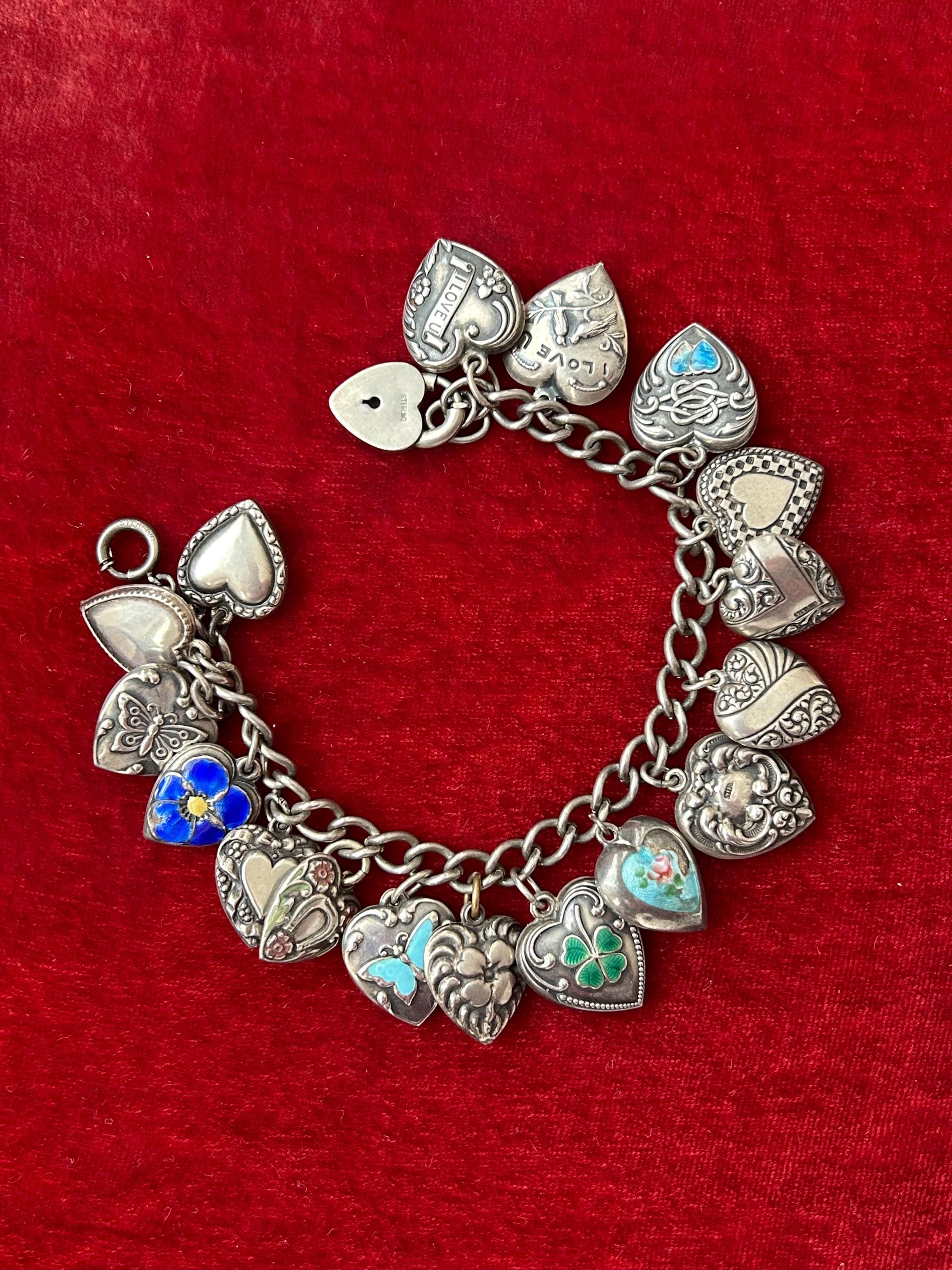 Vintage sweetheart bracelet - Etsy 日本