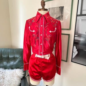 Vintage H Bar C Ranchwear Gabardine Shirt