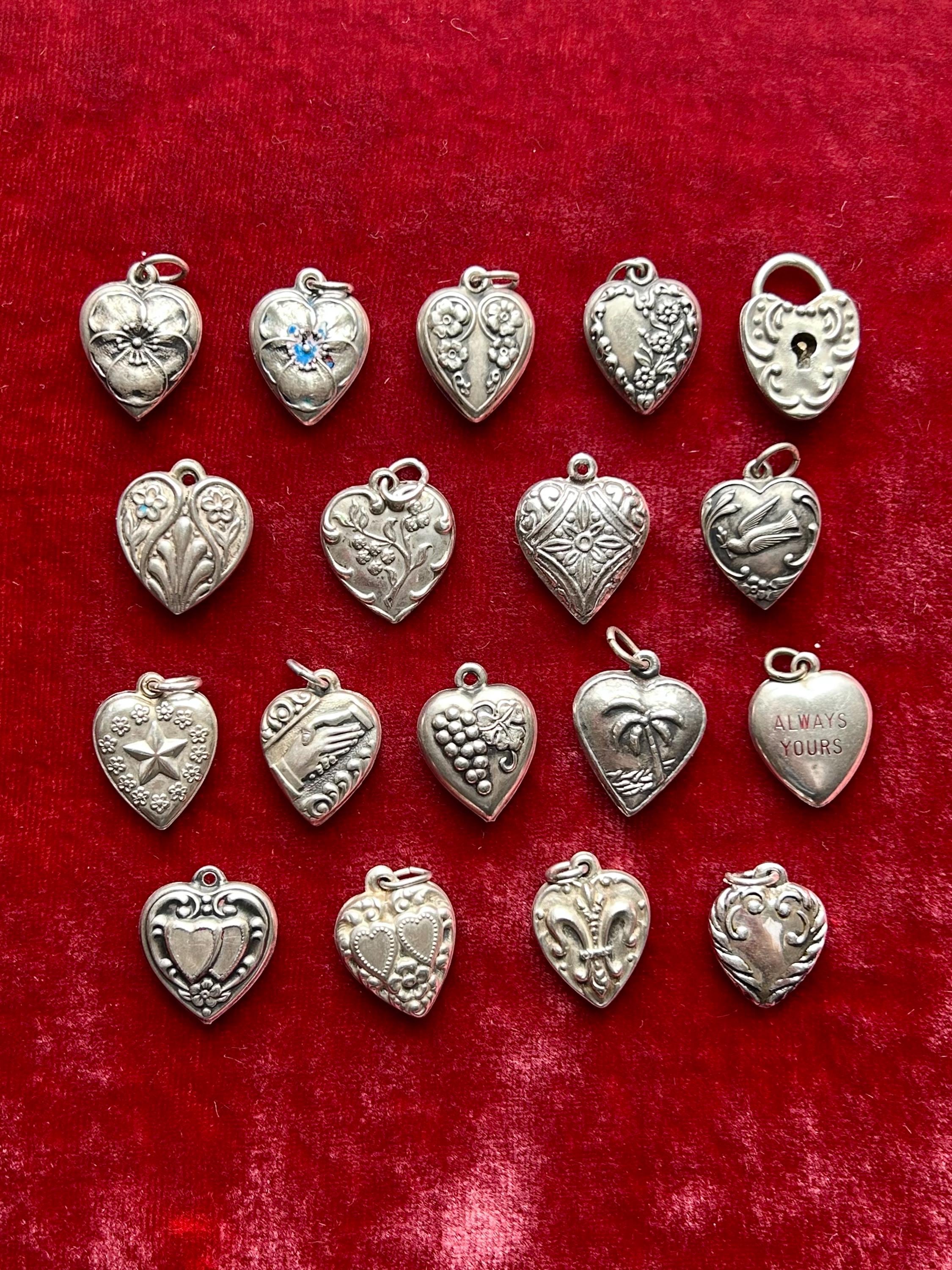Vintage puffy heart - Etsy 日本