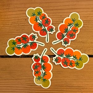 CHERRY TOMATOES Vinyl Sticker