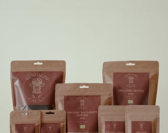 Cérémonie Cacao Starter Pack - Coffret Cacao Bio, Dattes & Épices
