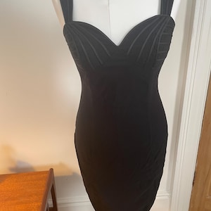 black long sleeve mini dress near me Bebe grey/black/blue bandage dress