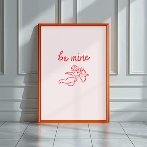 Cupid wall art| digital art print| Cupid printable| valentines message| Cupid print