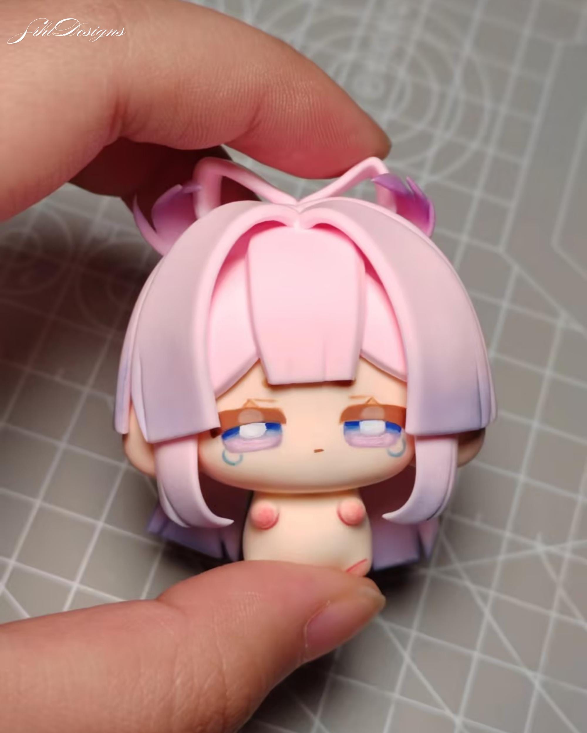 「一点もの 手作り粘土フィギュア – コレクター向けアート作品」 推しの子】アイのフィギュアを作ってみた【Sculpture/clay