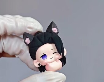 アニメ粘土フィギュア、ゲーム粘土モデル、かわいい粘土モデル、粘土