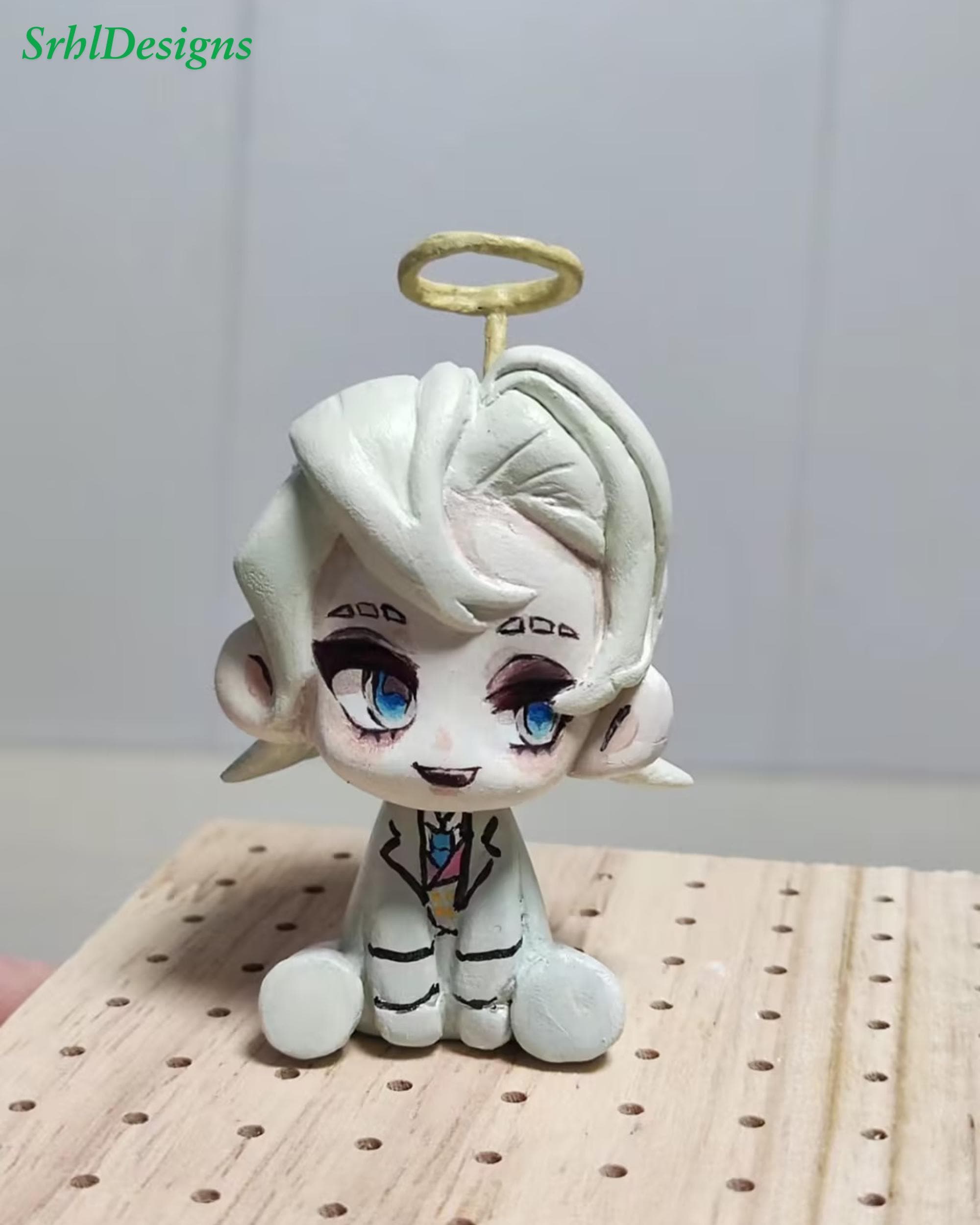 アニメ粘土フィギュア、ゲーム粘土モデル、かわいい粘土モデル、粘土