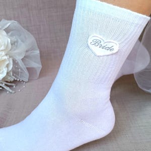 Custom wedding sock, Personalized Bridal Sock, Bridesmaid Sock, Bachelorette Favor Sock,  Wifey Socks, Special Day Socks
