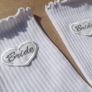 Personalized Bride Socks, Custom Bachelorette Party sock , Wedding Squad Sock,Wifey Socks,Bridesmaid Team sock