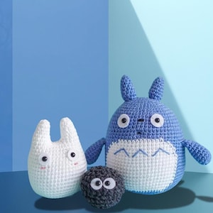 Totoro Amigurumi I Crochet Totoro Pattern I Easy Crochet Toy I PDF Pattern Crochet