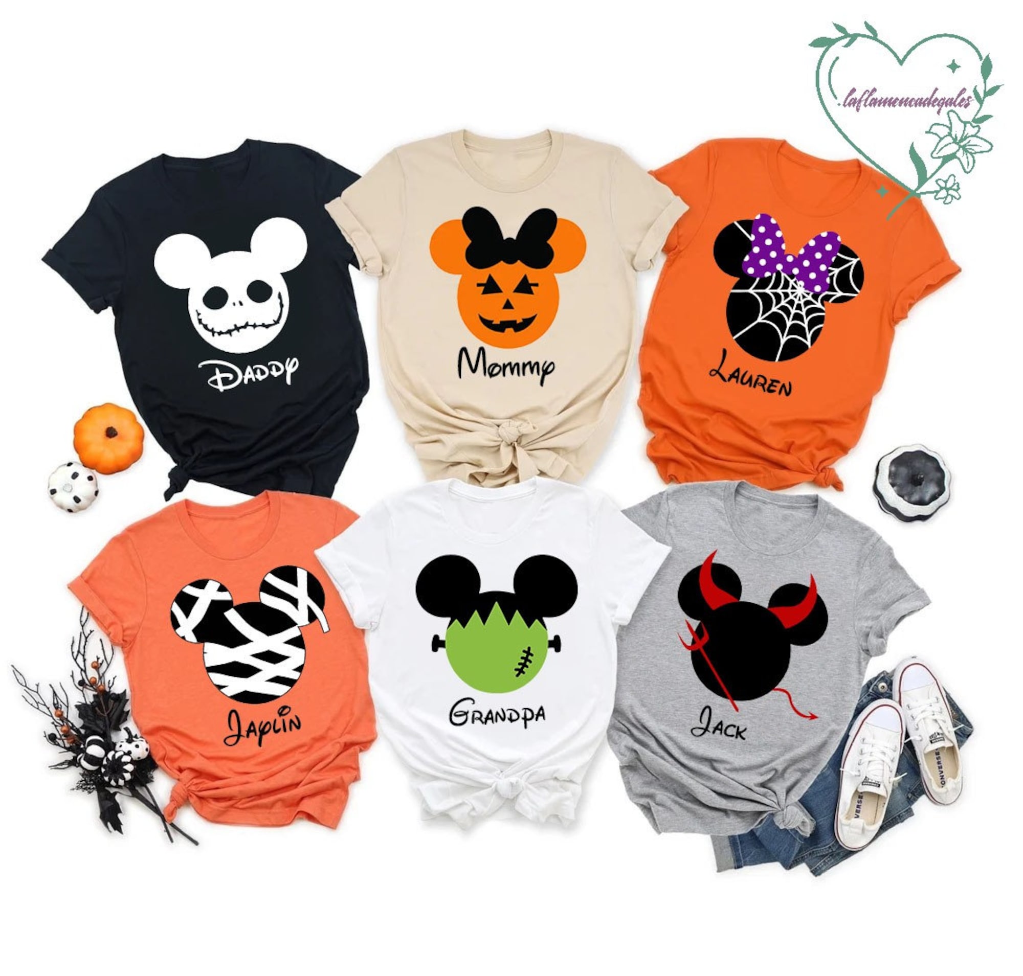 Discover Personalized Disney Family Halloween Shirts, Disney Skeleton