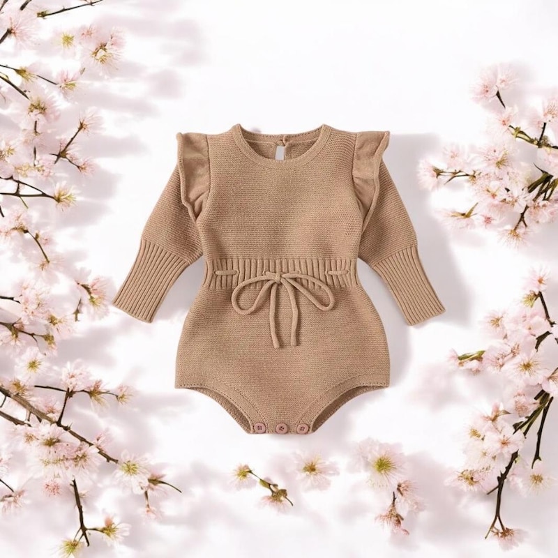 Baby Girl Ruffle Romper - Etsy