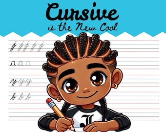 Cursive Handwriting Workbook | Learn Cursive Practice Sheets for Kids, Teens & Adults