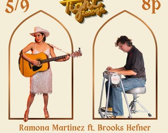 Concert Promotion Graphic Template for Shows, Gigs, Musicians, Bands - Golden Arches (8.5 x 11 poster and Instagram Square)