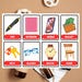 30 Everyday Objects Flashcards for Kids Between 1 and 3 Years Old. - Etsy