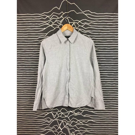 Rag & Bone New York Hidden Placket Long Sleeve Sh… - image 1