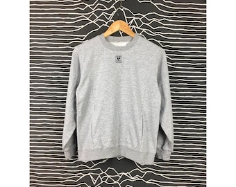 Vtg Courreges Sport Futur Embroidered Logo Sweatshirt