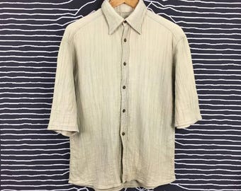 ripvanwinkle Avantgarde Archive Pinstripe Chord Shirt Size M