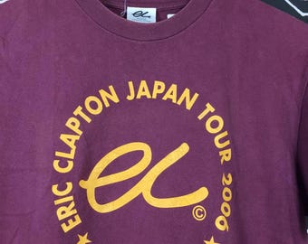 Vtg 2006 Eric Clapton Stussy Design Japan Tour Rock & Roll Band