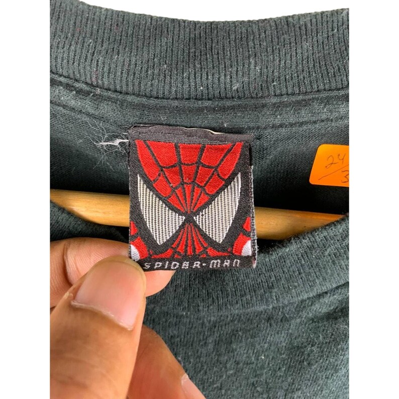 Vtg 2002 Spiderman Toby Maguire Movie Tee Size XL image 4