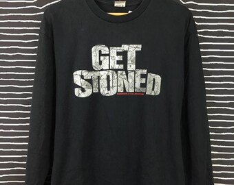 Nitraid Japan Get Stoned ストリートウェア ロングスリーブ Tシャツ 