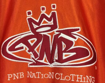 ヴィンテージ PNB Nation 刺繍 グラフィティ アート ロゴ ヒップホップ