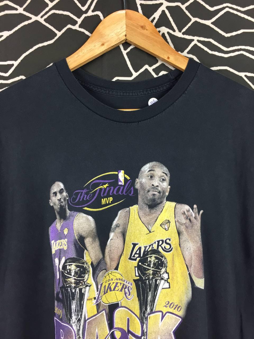Vtg LA Lakers Kobe Bryant Back to Back NBA MVP Rap Tee Size L - Etsy