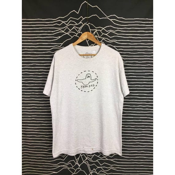 Krooked Skateboarding Mark Gonzales Crying Ghost Logo Tee - Etsy 