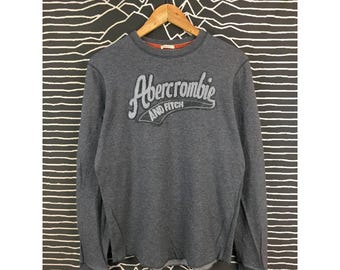Abercrombie & Fitch Script Spellout Muscle Fit Tee