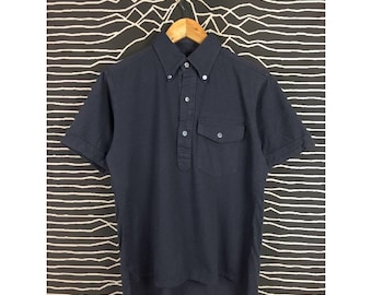 Engineered Garments Popover Button Down Polo Shirt