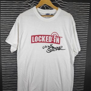 Vtg 00s Locked In Mit DJ Swerve Hip Hop Rap T-Shirts Größe L