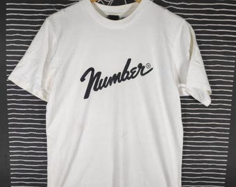 00s Archive Number (n)ine Fender Logo Punk Seditionaries Tee Size