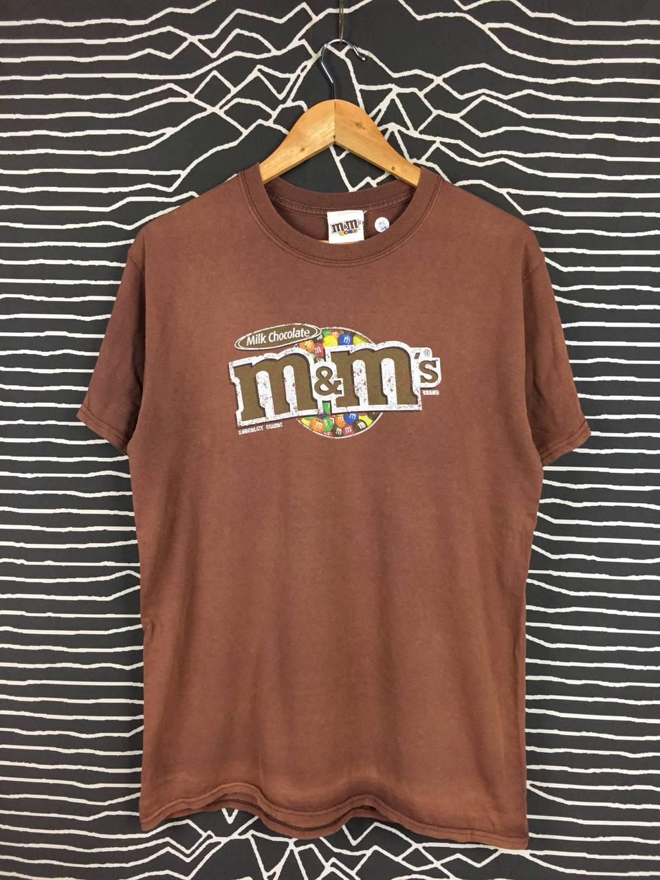 Vtg M&m's World Milk Chocolate Center Logo Promo Tee Size M - Etsy