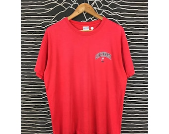 Vtg Y2K Cincinnati Bearcats College Sports Gorpcore Tee