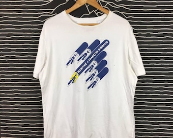 Vintage Marithe Francois Girbaud T Shirt Mens Size 2XL Gray 90s