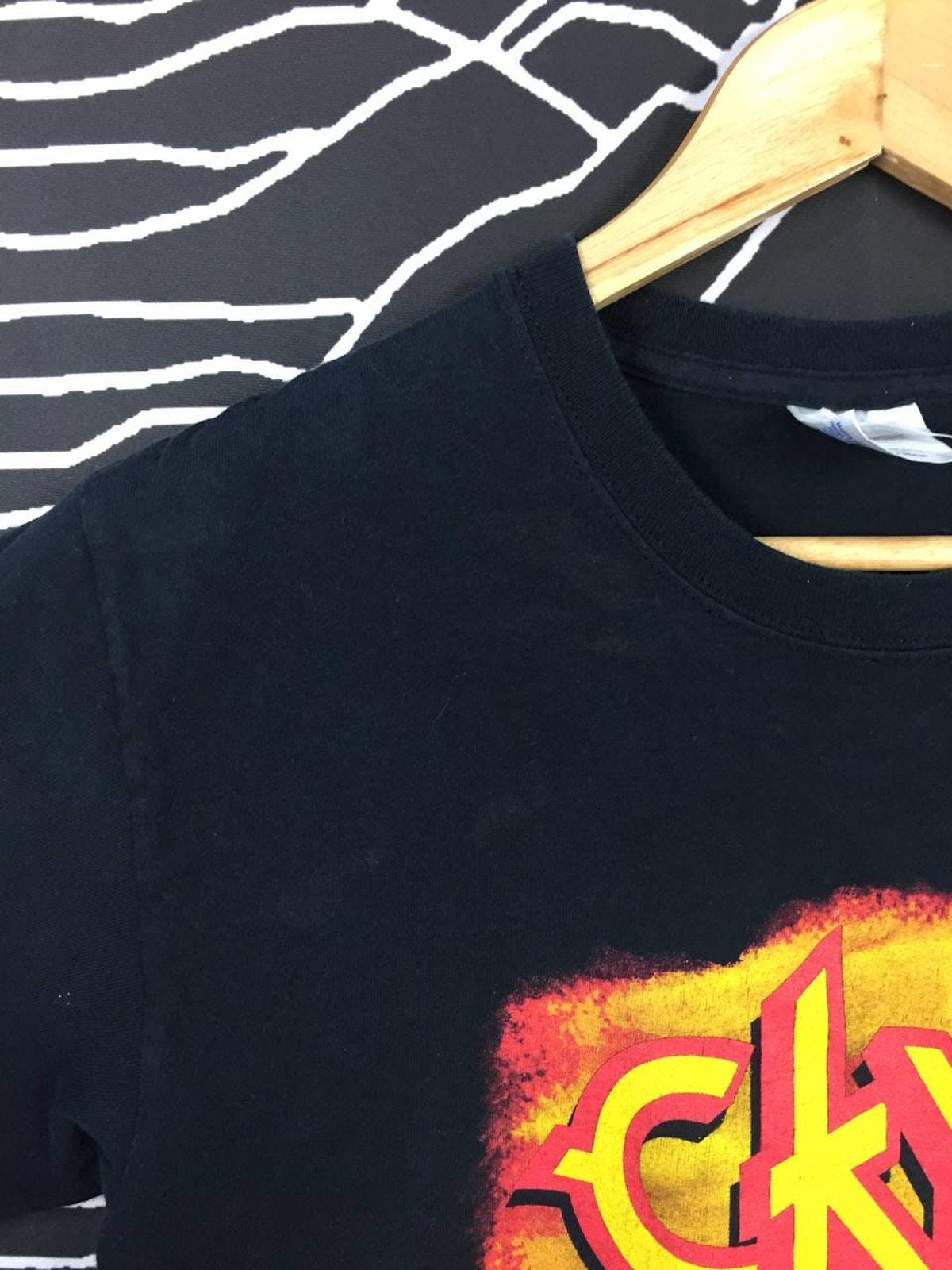 Vtg CKY Hellview 96 as Worn by Bam Margera Band Tee Size S
